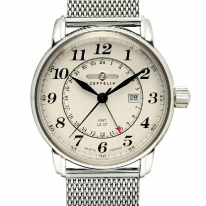 Zeppelin Men's Quartz Watch LZ127 Graf Zeppelin 7642M5 with Metal Strap - Image 3