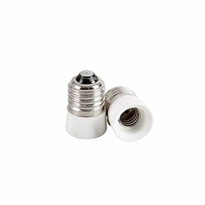 2X lamp Base Adapter Converter E27 Version on E14 Socket lamp Adapter - Image 2