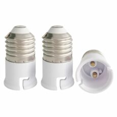 3 Pcs E27 to B22 Adapter, Lamp Socket Adapter Socket Converter, Screw to Bayonet Bulb Socket Adaptor Convertor, E27 to Bayonet Adapte, Ligh Bulb Socket Adapter Screw to Bayonet,Lamp Light Bulbs Holder