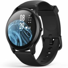 AGPTEK 1.3'' Full Touch Smart Watch-Black and Rose Gold