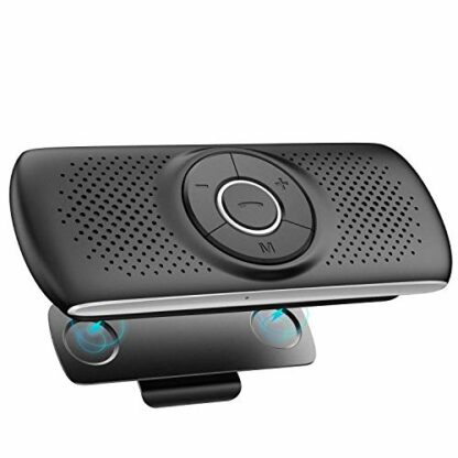 AGPTEK Hands Free Car Phone Kit Bluetooth 5.0 Car Speaker for GPS Music with TF Card Slot, Siri Google Assistant Support, Wireless in Car Visor Speakerphone Kits for Android & iOS Phone 2 AGPTEK Hands Free Car Phone Kit Bluetooth 5.0 Car Speaker for GPS Music with TF Card Slot, Siri Google Assistant Support, Wireless in Car Visor Speakerphone Kits for Android & iOS Phone - Image 2