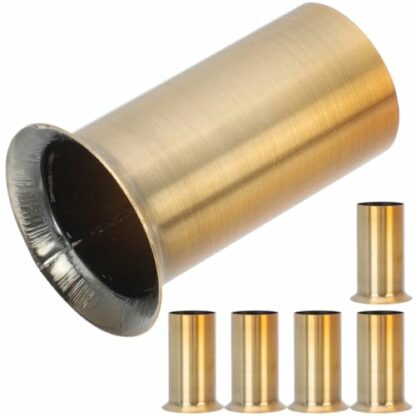 ANDRESLAD 6pcs Flanging Sleeve E14 Socket Chandelier Lamp Holder Tube for Light Bulbs Ideal for Modern Lighting Fixtures and Home Decor 2 ANDRESLAD 6pcs Flanging Sleeve E14 Socket Chandelier Lamp Holder Tube for Light Bulbs Ideal for Modern Lighting Fixtures and Home Decor - Image 2