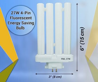 ARSUK 27W Replacement Fluorescent Light Bulb for Natural Daylight/Sunlight FML LAMP 3 ARSUK 27W Replacement Fluorescent Light Bulb for Natural Daylight/Sunlight FML LAMP - Image 3