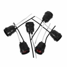 AUTSUPPL Lamp Holder Light Socket E Light Holder E Lamp Socket Waterproof Socket E Socket for Outdoor Use Waterproof Bulb Holder Lamp Base Light Bulb Base E Lamp Sockets Metal