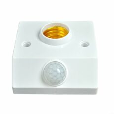 Alanmoship E27 Infrared Motion Sensor Light Socket Holder Auto On/Off Energy Saving Lamp Base