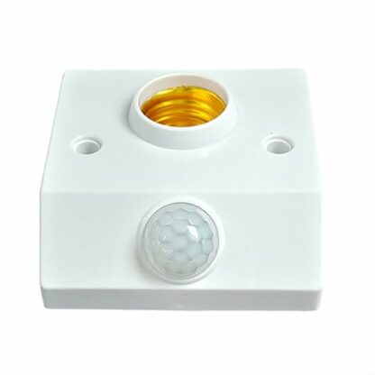Alanmoship E27 Infrared Motion Sensor Light Socket Holder Auto On/Off Energy Saving Lamp Base 2 Alanmoship E27 Infrared Motion Sensor Light Socket Holder Auto On/Off Energy Saving Lamp Base - Image 2