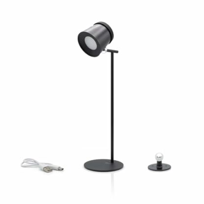 Auraglow Rechargeable Wall & Desk Lamp, Battery Operated Cordless Touch Lamp, Dimmable White LED Light for Bedside, Lounge, Dining Room, Hallway, Hotel & Restaurant - Image 2