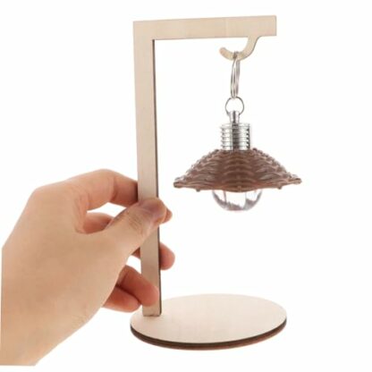 BESTonZON Handmade Table Lamp Night Light Unique Desk Lamp Unique Table Lamp Artistic Lamp Candle Making Kit Toy Desk Lamp for Wooden Desk Ornament DIY Desk Lamp Kit Metal Khaki 4 BESTonZON Handmade Table Lamp Night Light Unique Desk Lamp Unique Table Lamp Artistic Lamp Candle Making Kit Toy Desk Lamp for Wooden Desk Ornament DIY Desk Lamp Kit Metal Khaki - Image 4
