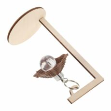 BESTonZON Handmade Table Lamp Night Light Unique Desk Lamp Unique Table Lamp Artistic Lamp Candle Making Kit Toy Desk Lamp for Wooden Desk Ornament DIY Desk Lamp Kit Metal Khaki