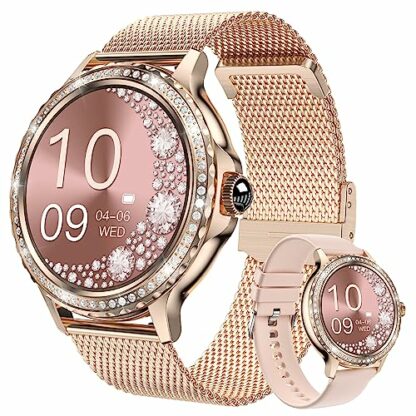 BOCLOUD Smart Watches for Women Men, Smart Watch with 12 Sport Modes, IP68 Waterproof Smartwatch with Blood Oxygen/Heart Rate/Sleep Monitor, Fitness Tracker for iPhone, Android Phone - Image 2