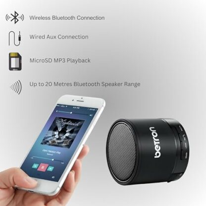 Betron KBS08 Bluetooth Speaker, Wireless, Portable, Mini - Image 4