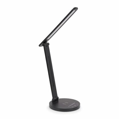 Black Dimmable LED Task Desk Lamp Wireless Charging Adjustable Reading Light 2 Black Dimmable LED Task Desk Lamp Wireless Charging Adjustable Reading Light - Image 2