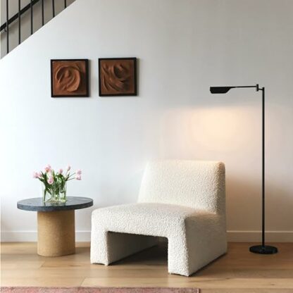 Brightech Leaf - Bright LED Floor Lamp for Reading, Crafts & Precise Tasks - Standing Modern Pharmacy Light for Living Room, Sewing - Great by Office Desks & Tables - Image 3