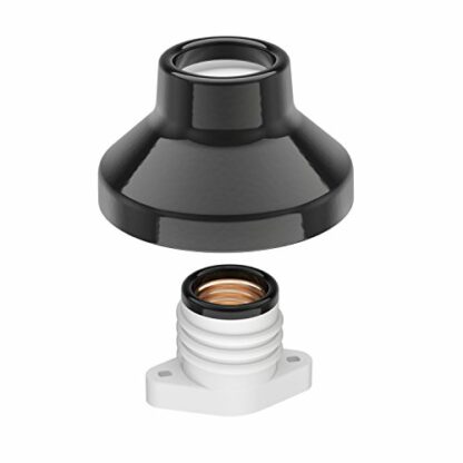 Ceiling Light/lamp Socket Elektra, Porcelain, 1 x E27 max. 300W, 90mm Ø (Number and Colour Selectable) 3 Ceiling Light/lamp Socket Elektra, Porcelain, 1 x E27 max. 300W, 90mm Ø (Number and Colour Selectable) - Image 3