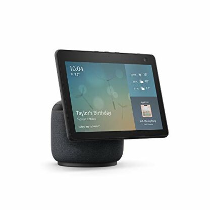 Certified Refurbished Echo Show 10 (3rd generation, 2020 release) | HD smart display with motion and Alexa, Charcoal Fabric 2 Certified Refurbished Echo Show 10 (3rd generation, 2020 release) | HD smart display with motion and Alexa, Charcoal Fabric - Image 2