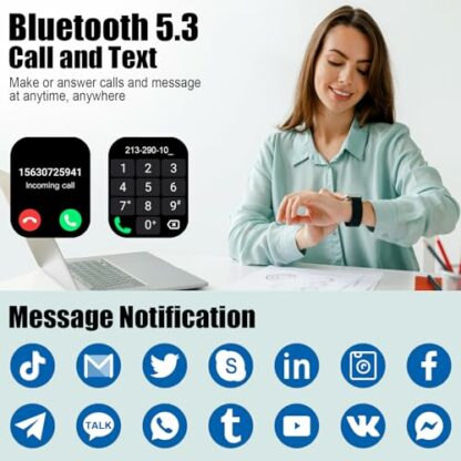 Coucur Smart Watch for Men Women - Image 3
