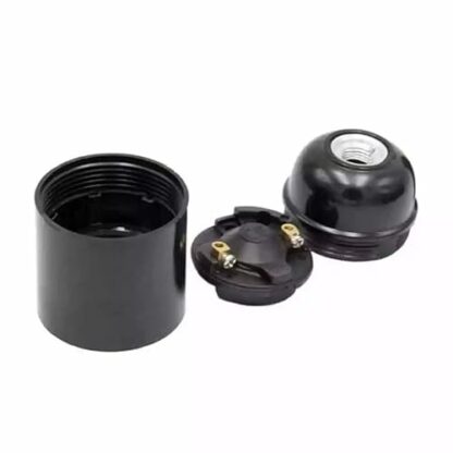DC Voltage E27 light socket Ceramic holder Bakelite Lamp Holder Light Pendant Bulb Holder with plug E27 fitting bayonet adapter E27 holder Retro Edison E27 Screw Fitting - Image 3