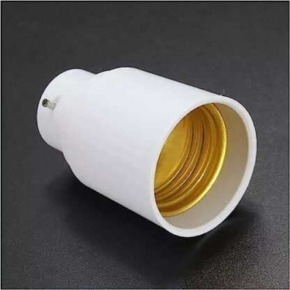 DIMEIYAN Lamp Base Socket Converter,Light Bulb Base,Bulb Base B22 to E27 Screw Socket LED Halogen Bulb Lamp Holder Converter Adapter 3 DIMEIYAN Lamp Base Socket Converter,Light Bulb Base,Bulb Base B22 to E27 Screw Socket LED Halogen Bulb Lamp Holder Converter Adapter - Image 3