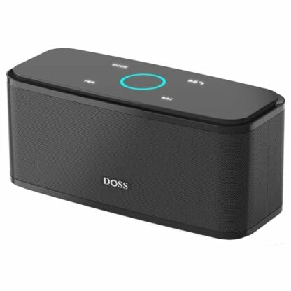 DOSS SoundBox Portable Bluetooth Speaker with 12W HD Sound and Bass, IPX5 Waterproof, 20H Playtime, Touch Control, Handsfree, Wireless Speaker for Home, Outdoor, Travel - Image 2