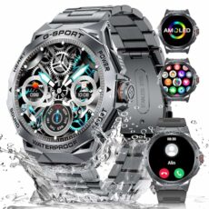 DREMAC Military Smart Watch for Men-1.43’’ AMOLED Display Rugged Smart Watch(Answer/Make Call),50 Days Battery