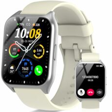 DUSONLAP Smart Watch for Men Women (Answer/Make Calls), 1.85" Fitness Watch with Heart Rate/Sleep Monitor/Step Counter, 110+ Sports Fitness Tracker