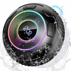 Dyurwa 2024 Bluetooth Shower Speaker, Portable Bluetooth Speaker with with HD Sound
