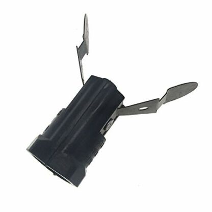 E12 Candelabra Lamp Holder,Candelabra Base Phenolic Sockets with Double Spring Clip - Image 2