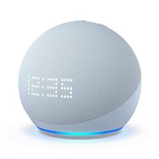 Echo Dot (5th generation, 2022 release) smart speaker with clock and Alexa