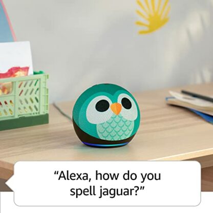 Echo Dot Kids (5th generation, 2022 release) | Wi-Fi and Bluetooth smart speaker with Alexa | With 1 year of Amazon Kids+ content 4 Echo Dot Kids (5th generation, 2022 release) | Wi-Fi and Bluetooth smart speaker with Alexa | With 1 year of Amazon Kids+ content - Image 4