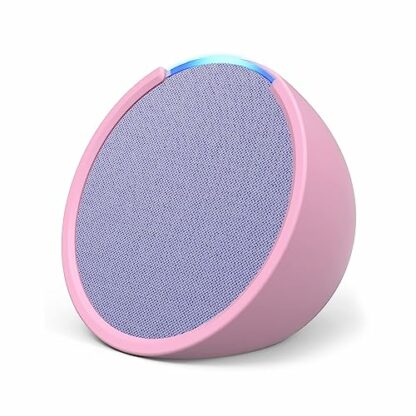 Echo Pop | Full sound compact Wi-Fi and Bluetooth smart speaker with Alexa | Lavender Bloom and a Made For Amazon Sleeve for Echo Pop (2023 release), Lilac 2 Echo Pop | Full sound compact Wi-Fi and Bluetooth smart speaker with Alexa | Lavender Bloom and a Made For Amazon Sleeve for Echo Pop (2023 release), Lilac - Image 2