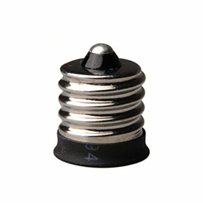 FINELED 6-Pack Intermediate E17 Base to Candle Candelabra E12 Base Light Fixture Bulb Socket Adapter Reducer (6PACK) - Image 3