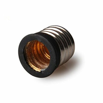 FINELED 6-Pack Intermediate E17 Base to Candle Candelabra E12 Base Light Fixture Bulb Socket Adapter Reducer (6PACK) - Image 4