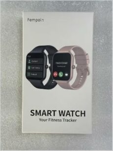 Fempoin Smart Watch, 1.85" Smart Watches for Men Women 110+ Sport Modes Fitness Watch with Sleep Heart Rate Monitor, Pedometer, IP68 Waterproof Smartwatc