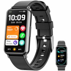 Fitness Tracker Watch for Men Women, 1.47" Smartwatches with 24/7 Heart Rate/Sleep Monitor/Calorie Monitor, 100+ Sports Modes Activity Trackers, Smart Watch for Women Compatible with Android iOS
