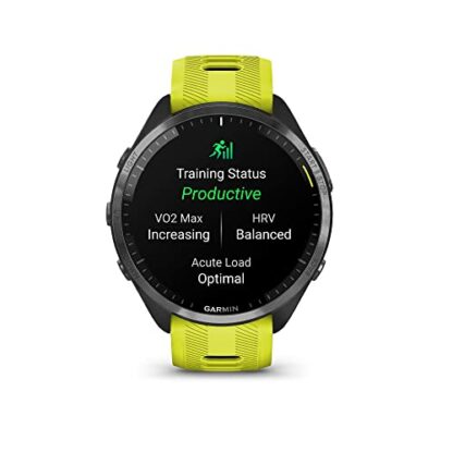 Garmin Forerunner 965 Running Smart Watch with Colorful AMOLED Display, Training Metrics and Recovery Information - Image 3