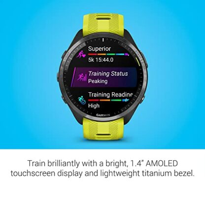 Garmin Forerunner 965 Running Smart Watch with Colorful AMOLED Display, Training Metrics and Recovery Information - Image 4