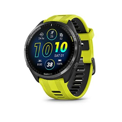 Garmin Forerunner 965 Running Smart Watch with Colorful AMOLED Display, Training Metrics and Recovery Information - Image 2