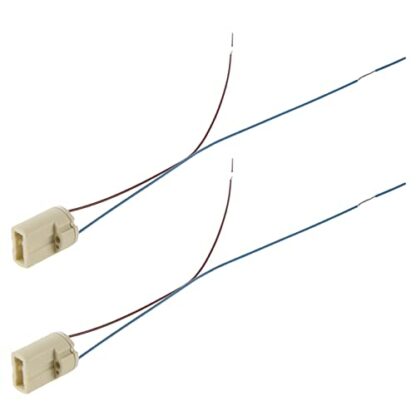 Gbloodst 2X Socket G9 Ceramic Light Holder 2A 250V 2 Gbloodst 2X Socket G9 Ceramic Light Holder 2A 250V - Image 2