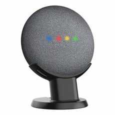 Gelink Google Home Mini Pedestal, Desk Stand for Nest Mini (2nd gen), Improves Sound Reception and Appearance - Portable Desktop Table Stand Holder for Your Smart Home Voice Assistants