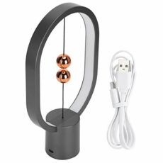 Glomora USB Smart Magnetic Balance Lamp, with Half Air Switch LED Desk Light Ornaments