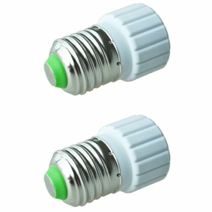 Gotoger 2X E27 to Extend Base Led Cfl Light Bulb Lamp Adapter Converter Screw Socket - Image 2