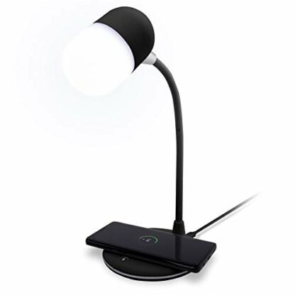 Groov-e Apollo Touch Control LED Desk Lamp with Built-in Wireless Charger & Bluetooth Speaker - Image 3