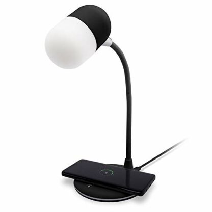 Groov-e Apollo Touch Control LED Desk Lamp with Built-in Wireless Charger & Bluetooth Speaker - Image 2