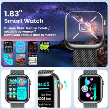 HALOBOOM Women Smartwatch Fitness Tracker for Lady - Image 3