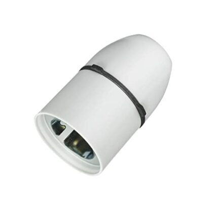 HASHK Ceiling Lamp Holder Light Bulb Socket Lamp Fitting High Temperature Resistance Ideal for Use in Confined Spaces Such As Bathrooms Bayonet Batten White 2 HASHK Ceiling Lamp Holder Light Bulb Socket Lamp Fitting High Temperature Resistance Ideal for Use in Confined Spaces Such As Bathrooms Bayonet Batten White - Image 2