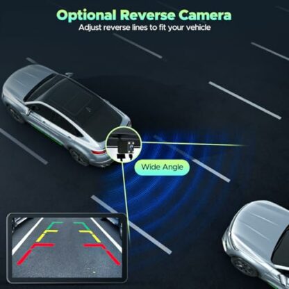 HOTPEAK Wireless Car Stereo for Apple Carplay with Rear Camera,7" Portable Touch Screen Android Auto for Cars,Car Radio Receiver with Bluetooth, FM, AUX,Voice Assistant, Map Navigation 4 HOTPEAK Wireless Car Stereo for Apple Carplay with Rear Camera,7" Portable Touch Screen Android Auto for Cars,Car Radio Receiver with Bluetooth, FM, AUX,Voice Assistant, Map Navigation - Image 4