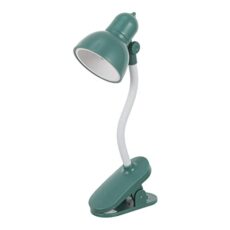 Hemobllo 1 PC Desk Lamp LED Night Light USB LED Light Clamp Table Lamp Mini Table Lamp Dimmable Bedside Lamp Clamp Lamp Eye Protection Lamp Night Stand Lamp Desktop Bendable Lamp Abs Green