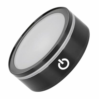 Holigie LED Base, Crystal Black Flat Touch Multi Mode Colorful White Light 3D Inner Carving Base Home Decoration for Glass Art Lighted Stand Display Plate Flat - Image 4