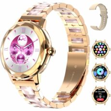 Homailida 2 in 1 1.2 inches Smart Watch for Women