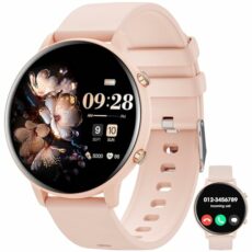 Hwagol Smart Watch (Answer/Make Calls), 1.39" Fitness Tracker, Smartwatch Heart Rate/Sleep Monitor/Pedometer/Calories, 140+ Sports Modes, Waterproof Women's Men's Fitness Watch for Android iOS